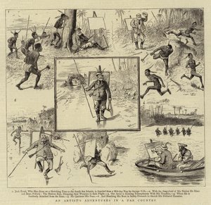 En kunstners eventyr i et fjernt land
